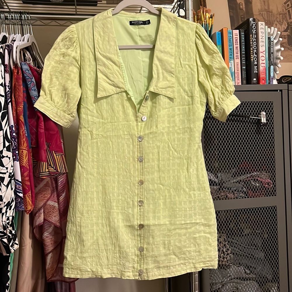 Lime Green Size 2 Dress